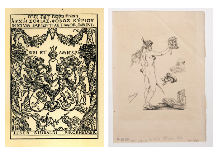 Exemples d'Ex Libris